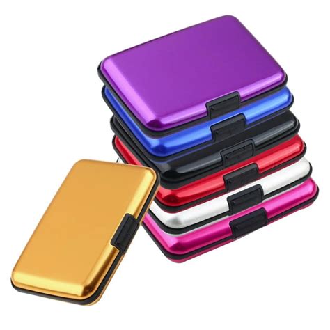 card guard rfid blocking aluminum credit card holder|rfid credit card holder wallet.